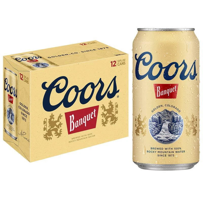 Coors Banquet Can
