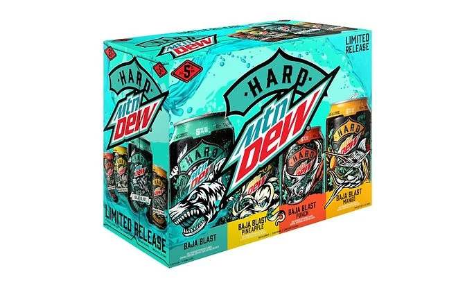 Hard Mountain Dew Baja Blast Mix