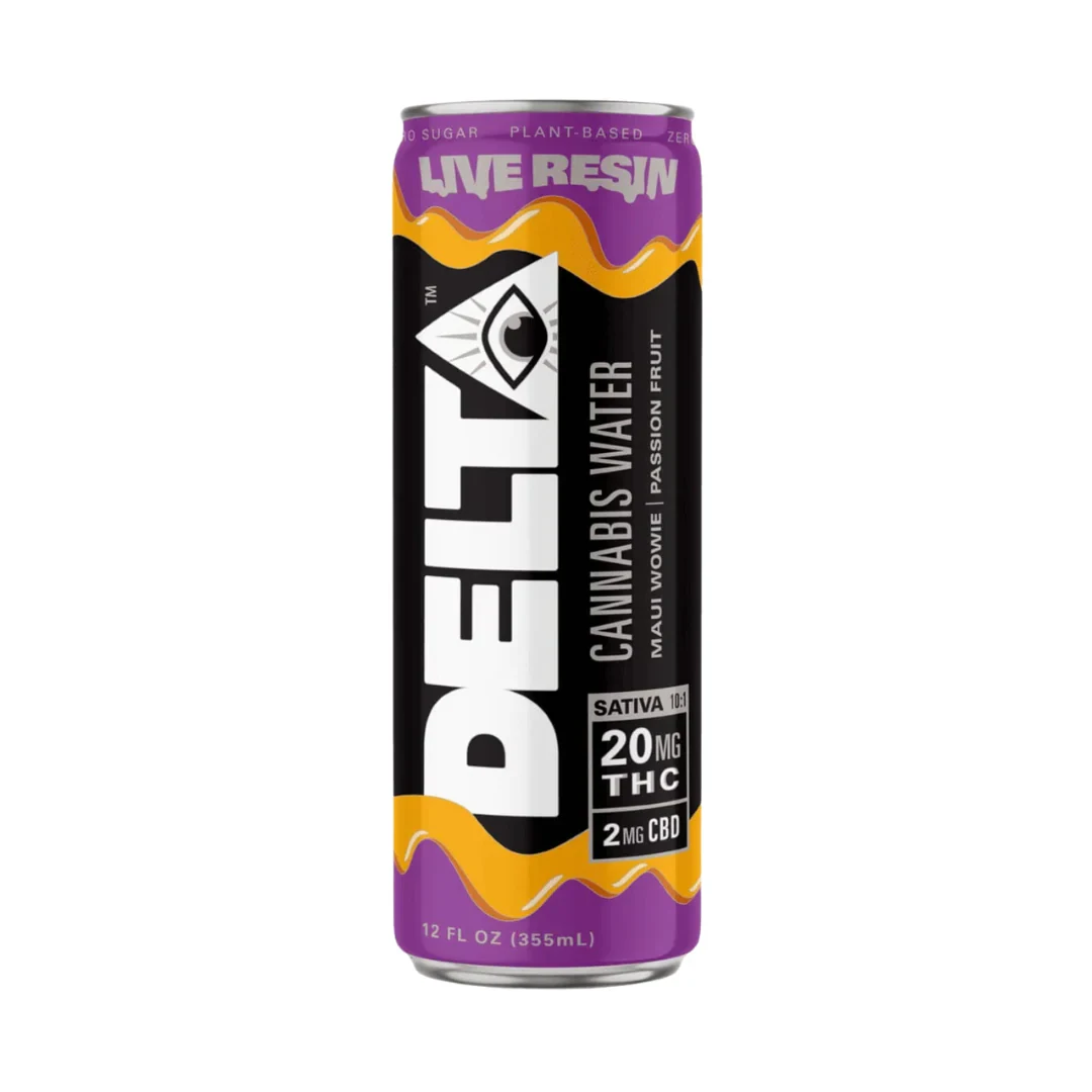 Delta Cannabis Water Passion Fruit 20mg